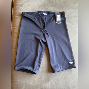 TYR Black Men’s Jammer Swimsuit